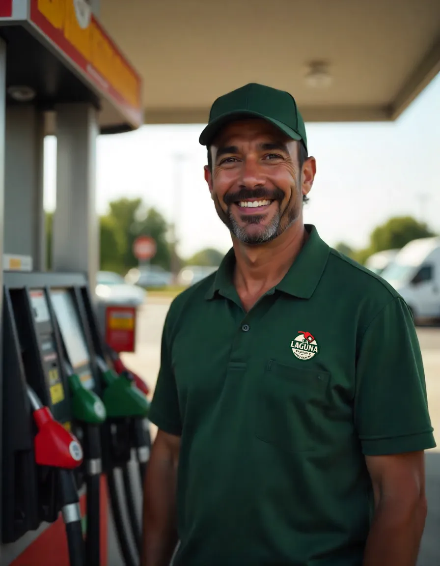 Instalaciones modernas de La Laguna - Estación de servicio con litro exacto en Nuevo Laredo, Tamaulipas